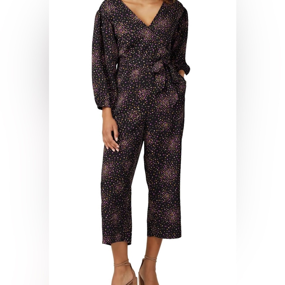 Kate Spade New York Disco Dots Jumpsuit size 6